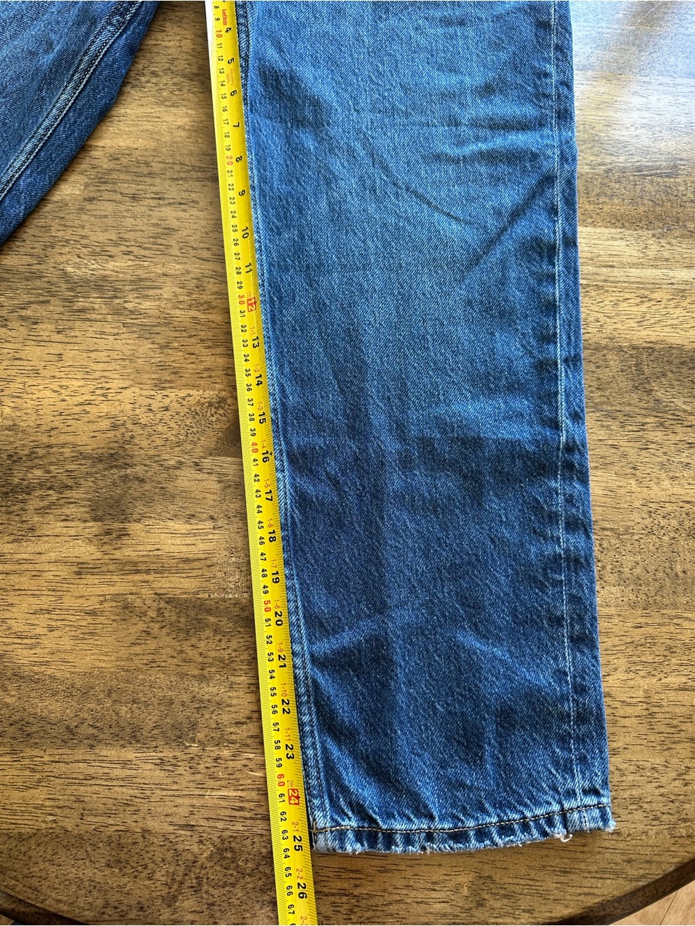NWT Mango Mom High Waist Regular Fit Ankle Length Jeans in Dark Blue - Picture 16 of 16